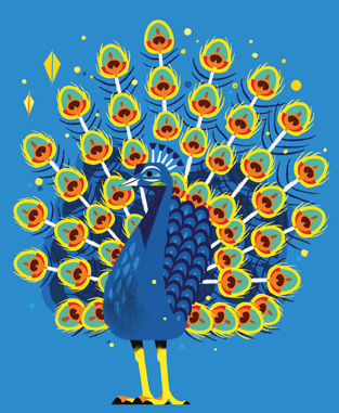 Pfau von Christian Lindemann