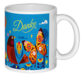 Danke – Tee- oder KaffeeBecher